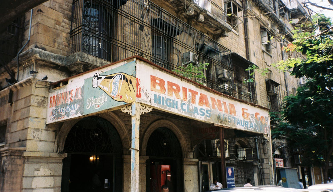 The interior of Britannia Café, an Irani café in Ballard Estate, South Mumbai